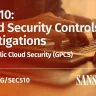 SEC510: Cloud Security Controls and Mitigations